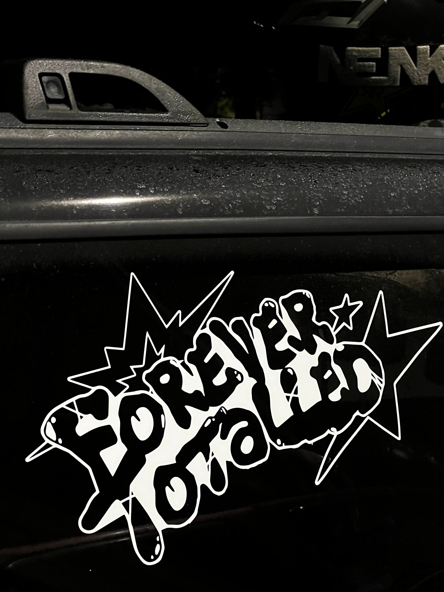 Forever Totalled Decal (5"x10")