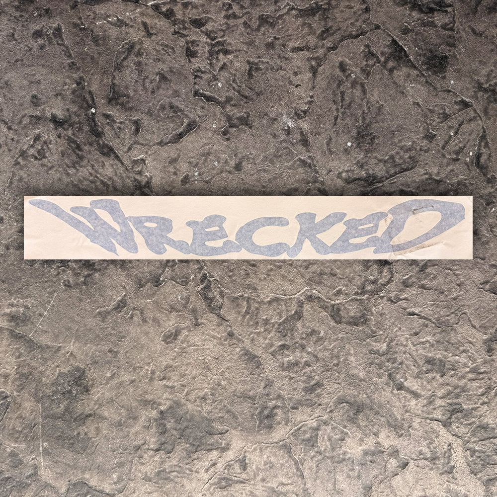 WRECKED Decal