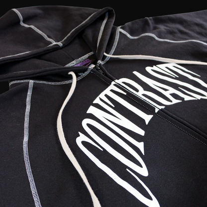 V.1 CONTRAST STITCH ZIP