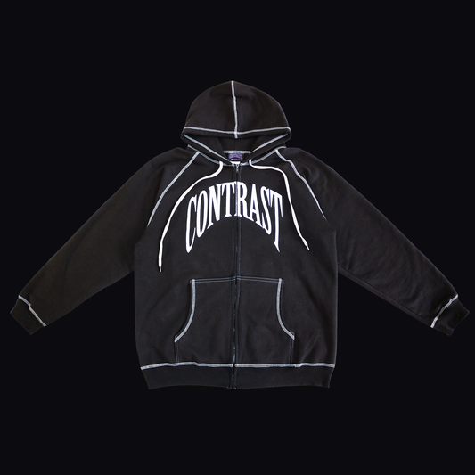 V.1 CONTRAST STITCH ZIP