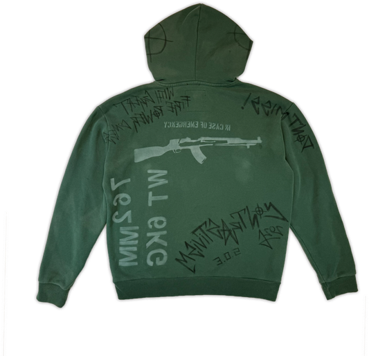 Precaution Upcycled Hoodie 1/1