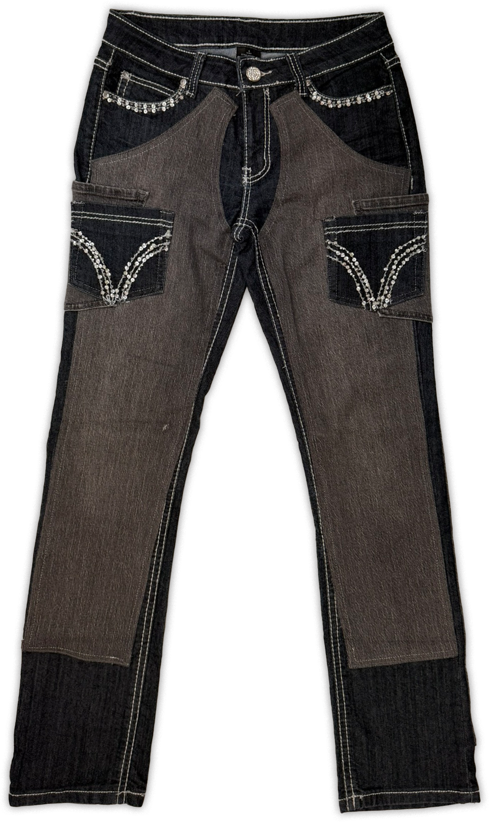 Contrast Standoff Jewl Pant