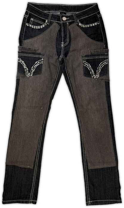 Contrast Standoff Jewl Pant