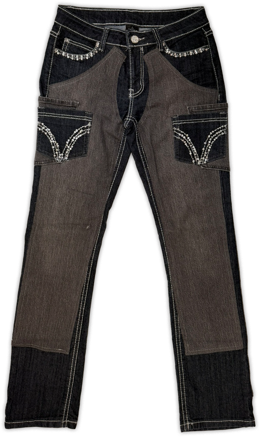 Contrast Standoff Jewl Pant
