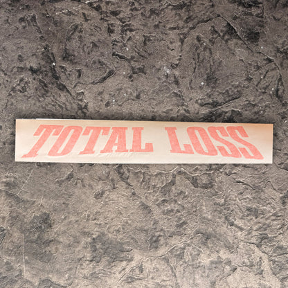 Total Loss Decal