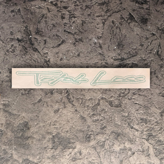 Total Loss Tag Decal